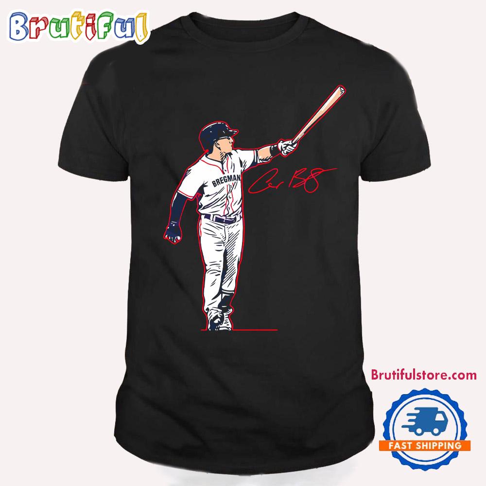Alex Bregman Signature Boston Superstar Pose T Shirt
