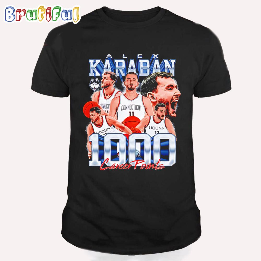 Alex Karaban Uconn Basketball Player Collage T Shirt