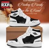 Alex Warren’s Little Orphan Alex Tour 2026 Black Air Jordan 1 Shoes , Music Air Jordan 1 Shoes