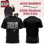 Alex Warren’s Little Orphan Alex Tour 2026 Black Hoodie T-Shirt