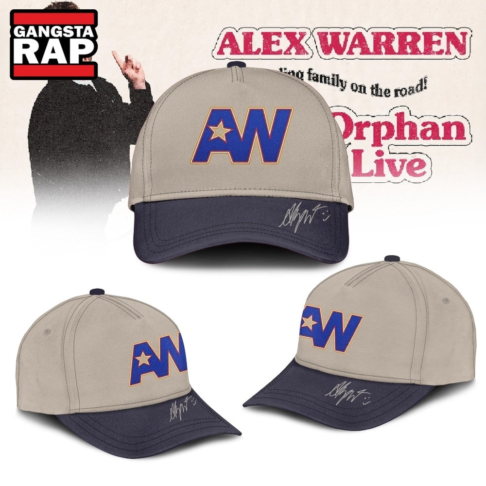 Alex Warren’s Little Orphan Alex Tour 2026 Cap , Trendy Music Baseball Cap