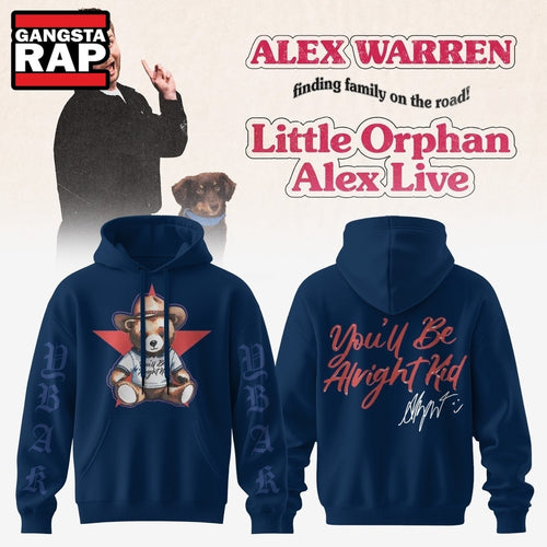 Alex Warren’s Little Orphan Alex Tour 2026 New Design Hoodie T-Shirt