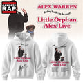 Alex Warren’s Little Orphan Alex Tour 2026 White Hoodie T-Shirt