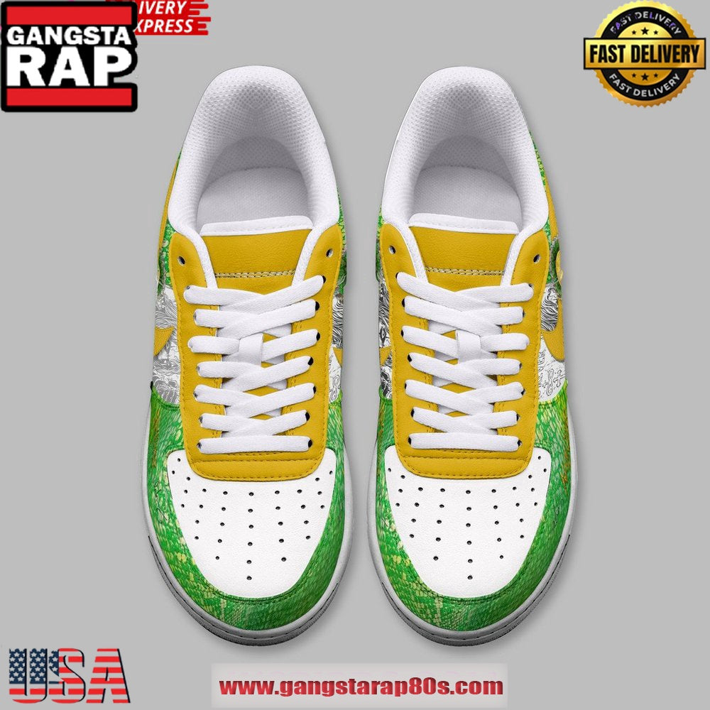 Alice Cooper Band Limited Edition Air Force 1 Running Sneakers Shoes
