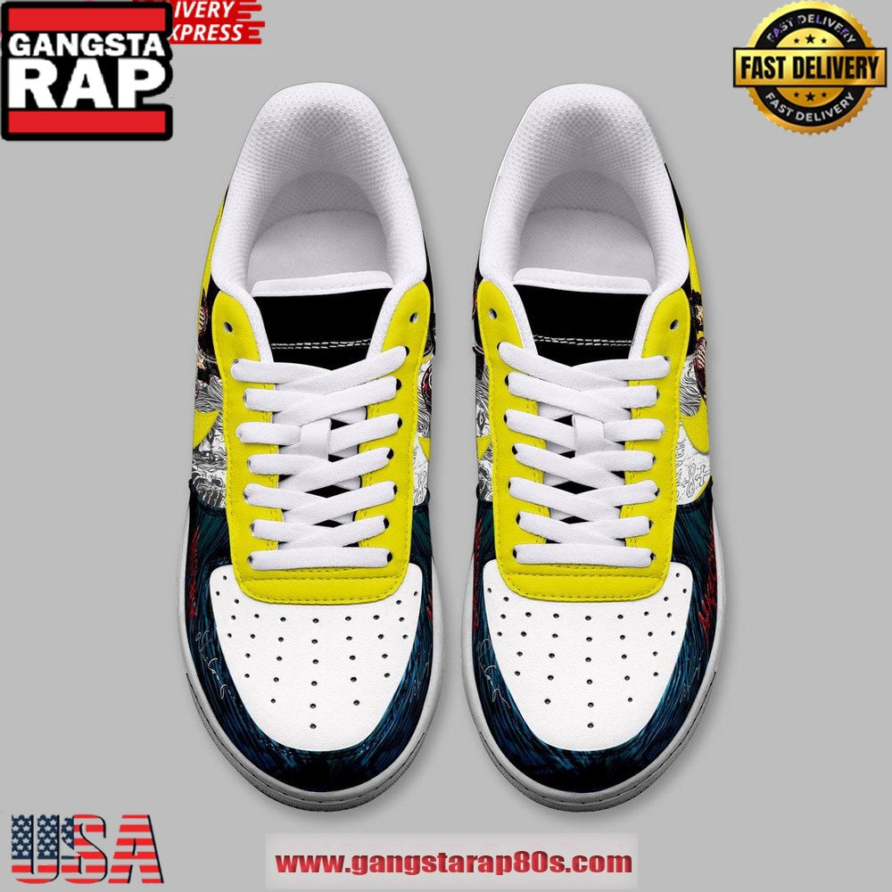 Alice Cooper Special Edition Air Force 1 Running Sneakers Shoes