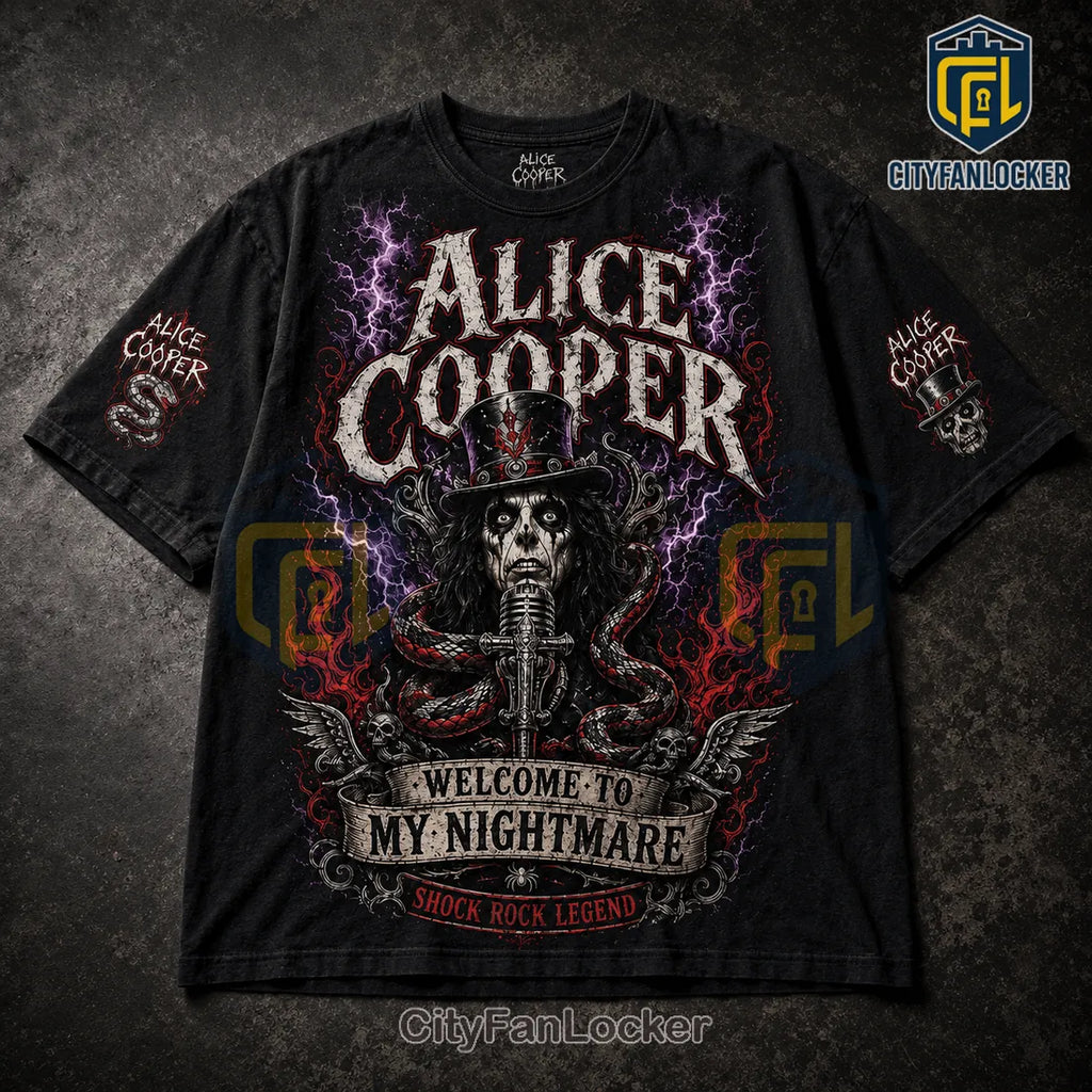 Alice Cooper Welcome To My Nightmare T-Shirt