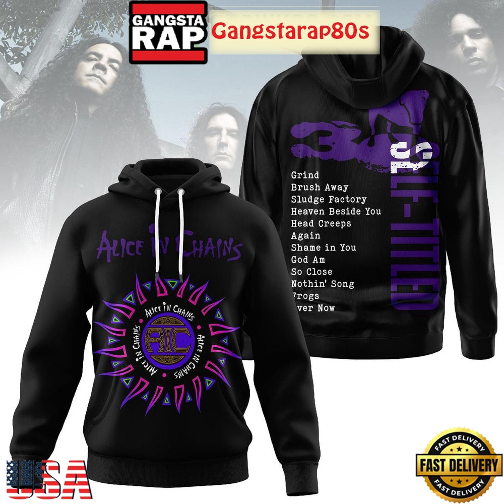 Alice In Chains Self Titled 2026 Unisex Hoodie T-Shirt