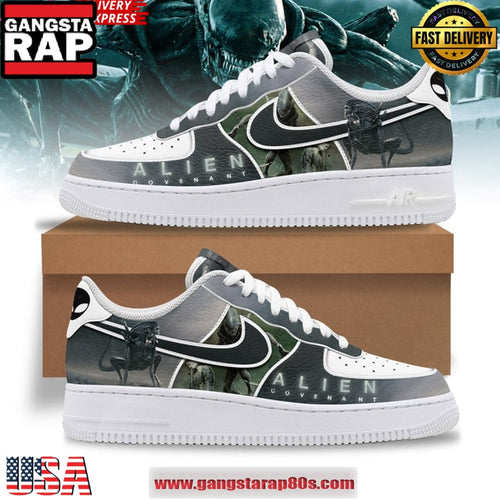 Alien Convenant Limited Edition Air Force 1 Running Sneakers Shoes