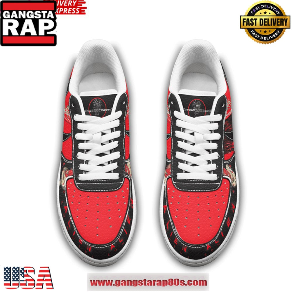 Alien Romulus Limited Edition Air Force 1 Running Sneakers Shoes