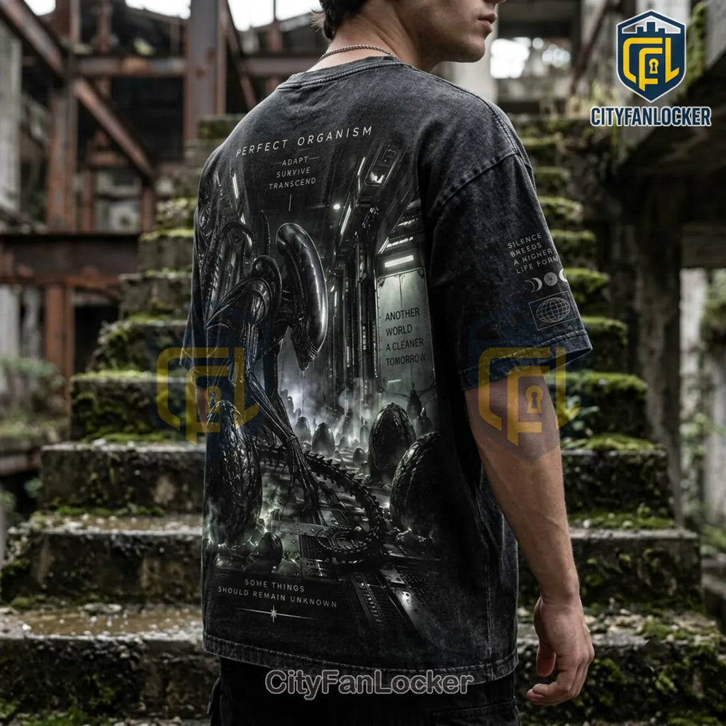 Alien Xenomorph Perfect Organism Wash T-Shirt