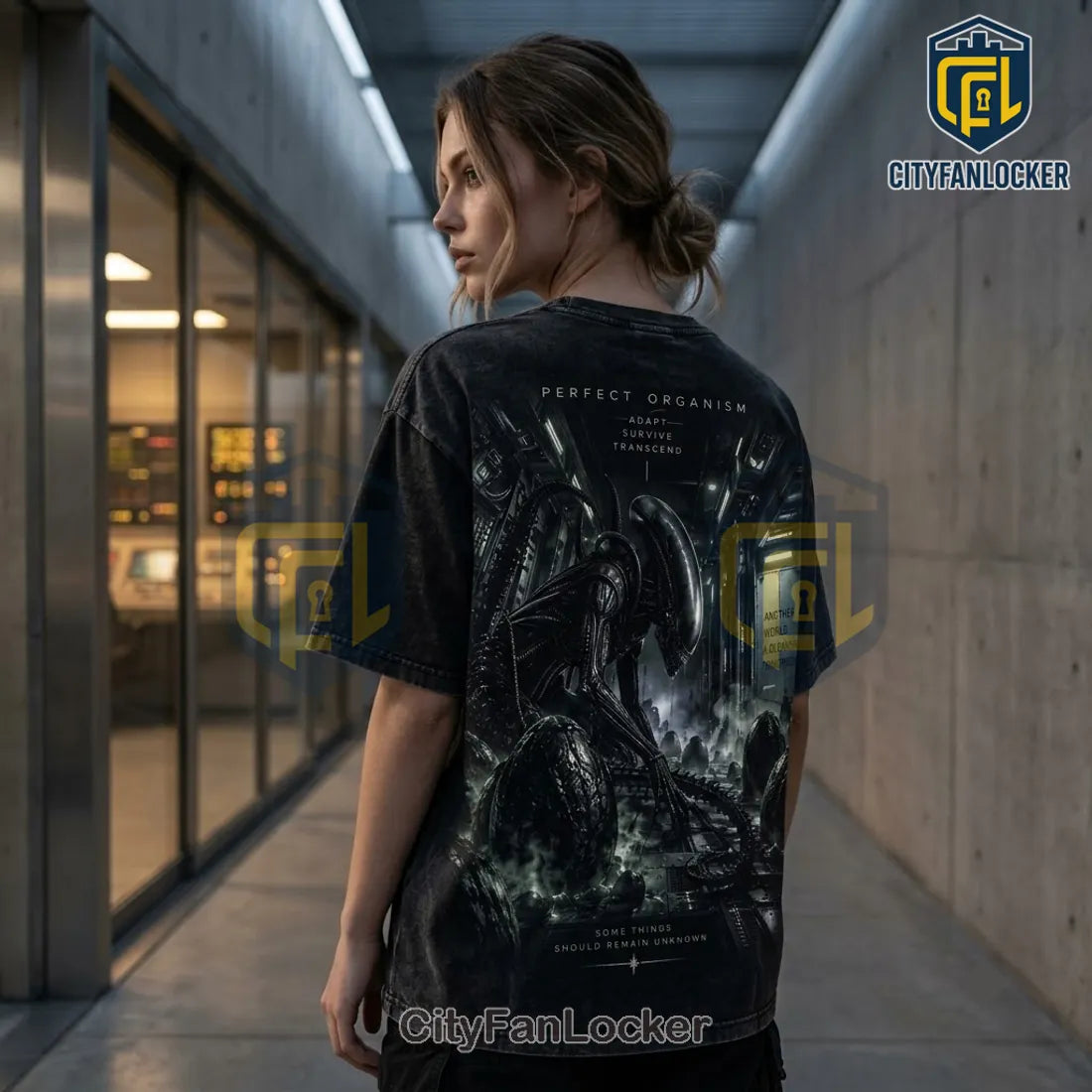 Alien Xenomorph Perfect Organism Wash T-Shirt