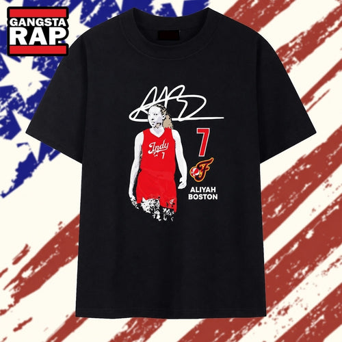 Aliyah Boston Indiana Fever 7 Signature T Shirt , Vintage Trending Shirt