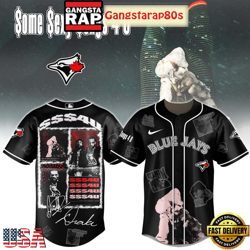 All Team MLB x PARTYNEXTDOOR & Drake $$$4U 2025 Special Baseball Jersey