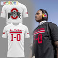 All to Him I-O Ohio State Buckeyes 2025 White Hoodie T-Shirt