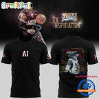 Allen Iverson Philadelphia 76ers Black Playmaker Limited Edition Hoodie T-Shirt