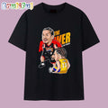 Allen Iverson the Answer Step Over Lue Caricature T Shirt