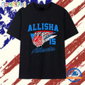 Allisha Gray #5 Atlanta Dream Hoop Swish T Shirt