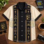 Alpha Phi Alpha Fraternity Sphinx Torch Hawaiian Shirt