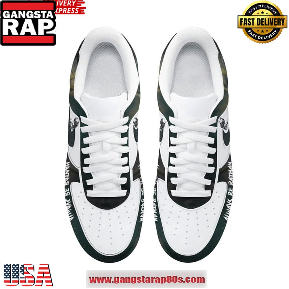 Always Be Batman Limited Edition Air Force 1 Running Sneakers Shoes