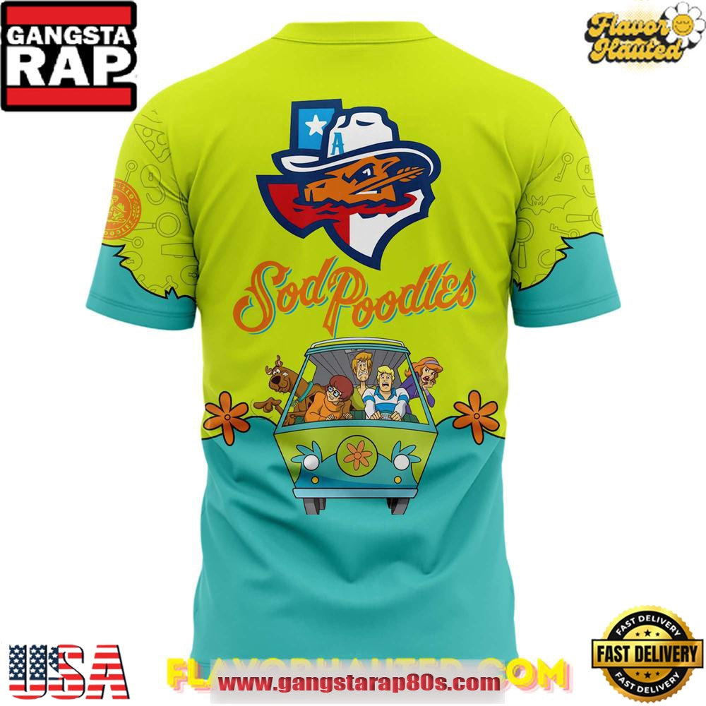 Amarillo Sod Poodles Scooby-Doo 2025 3D T Shirt