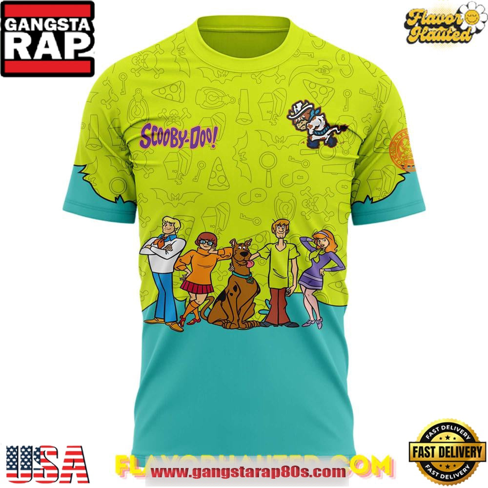 Amarillo Sod Poodles Scooby-Doo 2025 3D T Shirt