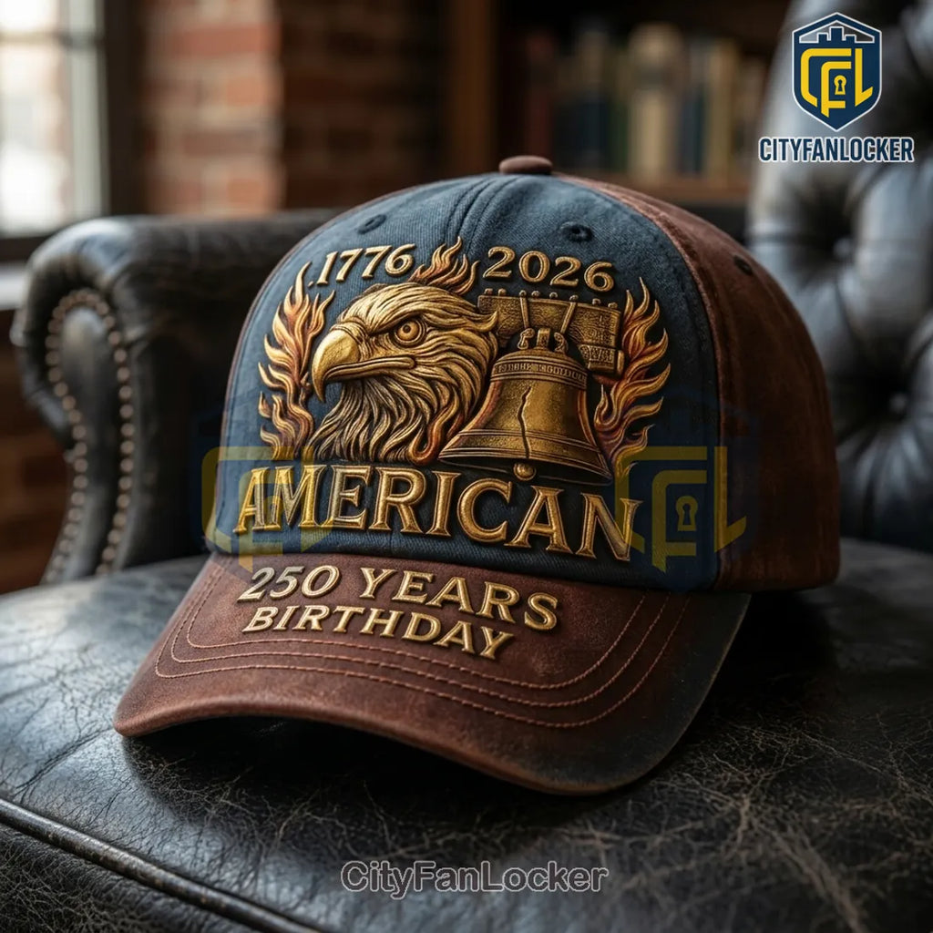 American 1776-2026 Independence 250th Anniversary Baseball Cap