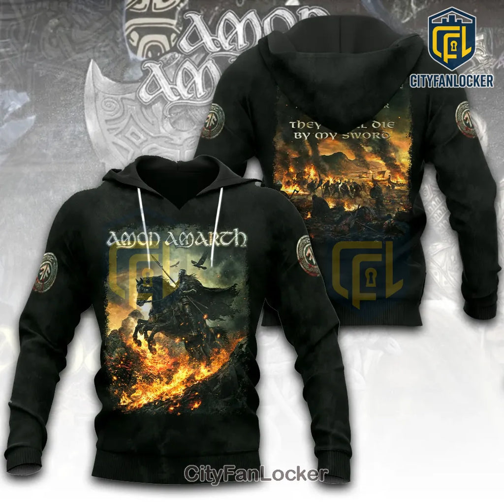 Amon Amarth Sound of Eight Hooves Viking Shirt