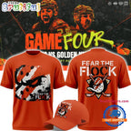 Anaheim Ducks 2026 Fear The Flock Playoff Game 4 Hoodie T-Shirt