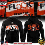 Anaheim Ducks Fear The Flock 2026 Playoffs Anaheim Hard Work Special Hoodie