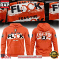 Anaheim Ducks Fear The Flock 2026 Playoffs Anaheim Hard Work Unisex Hoodie