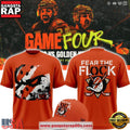 Anaheim Ducks Fear The Flock Playoff 2026 Game 4 Unisex T-Shirt