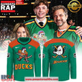 Anaheim Ducks Quack Attack Retro Edition Hockey Jersey