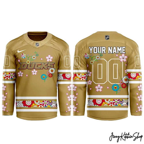 Anaheim Ducks Takashi Murakami Hockey Jersey