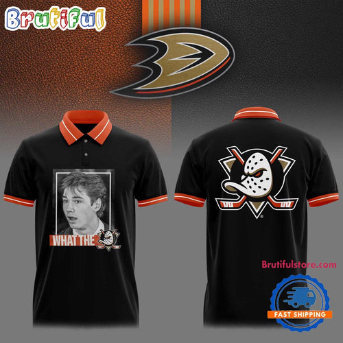 Anaheim Ducks WHAT THE DUCK SENNECKE Polo Shirt