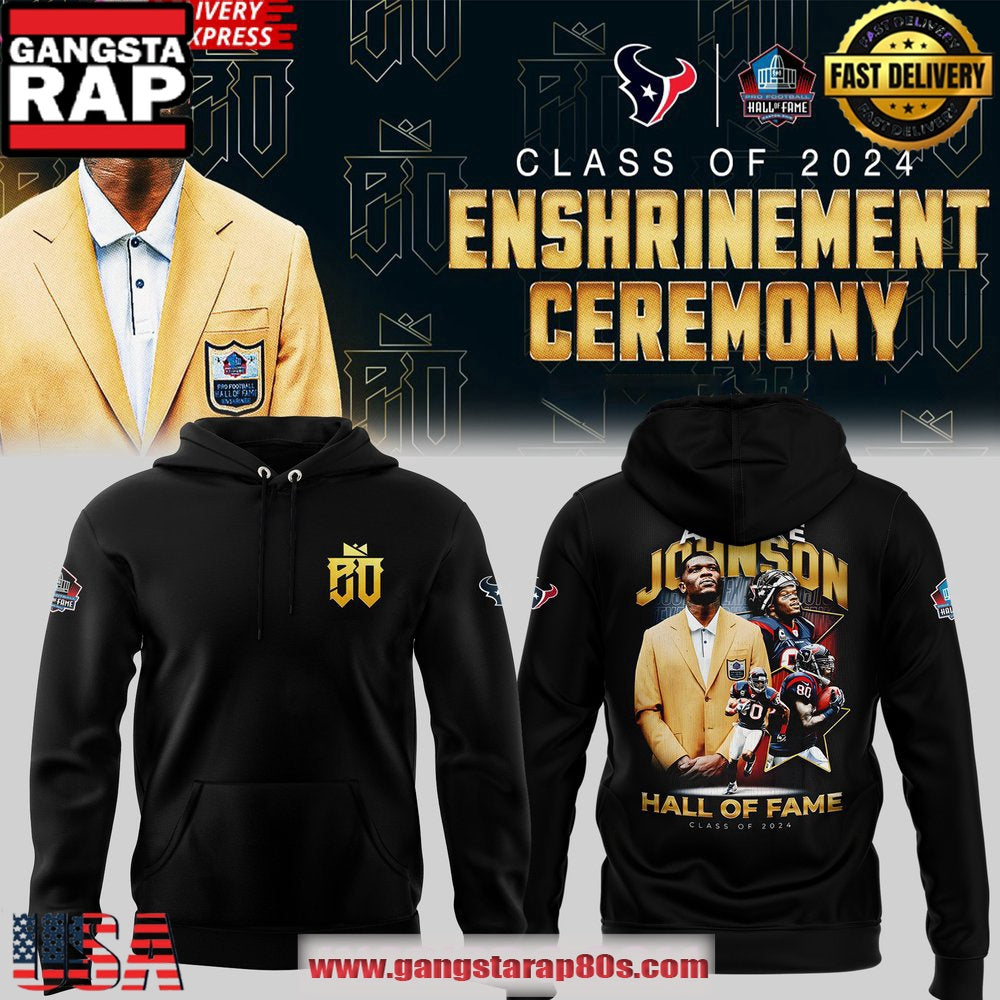 Andre Johnson Hall of Fame Class of Unisex Hoodie