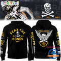 Angel Of Death Jolly Rogers Navy Midshipmen Black Hoodie