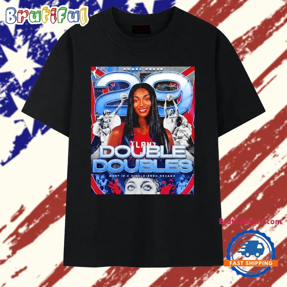 Angel Reese 29th double double most in a single WNBA season T Shirt