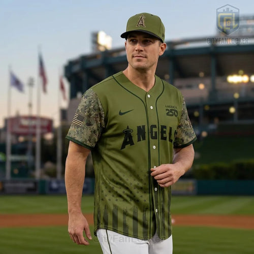 Angels MLB Military Appreciation America 250 Limited 2026 Jersey