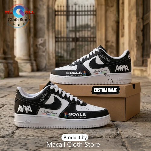 Anitta Goals FIFA World Cup 2026 Collaboration Custom Air Force 1 Shoes