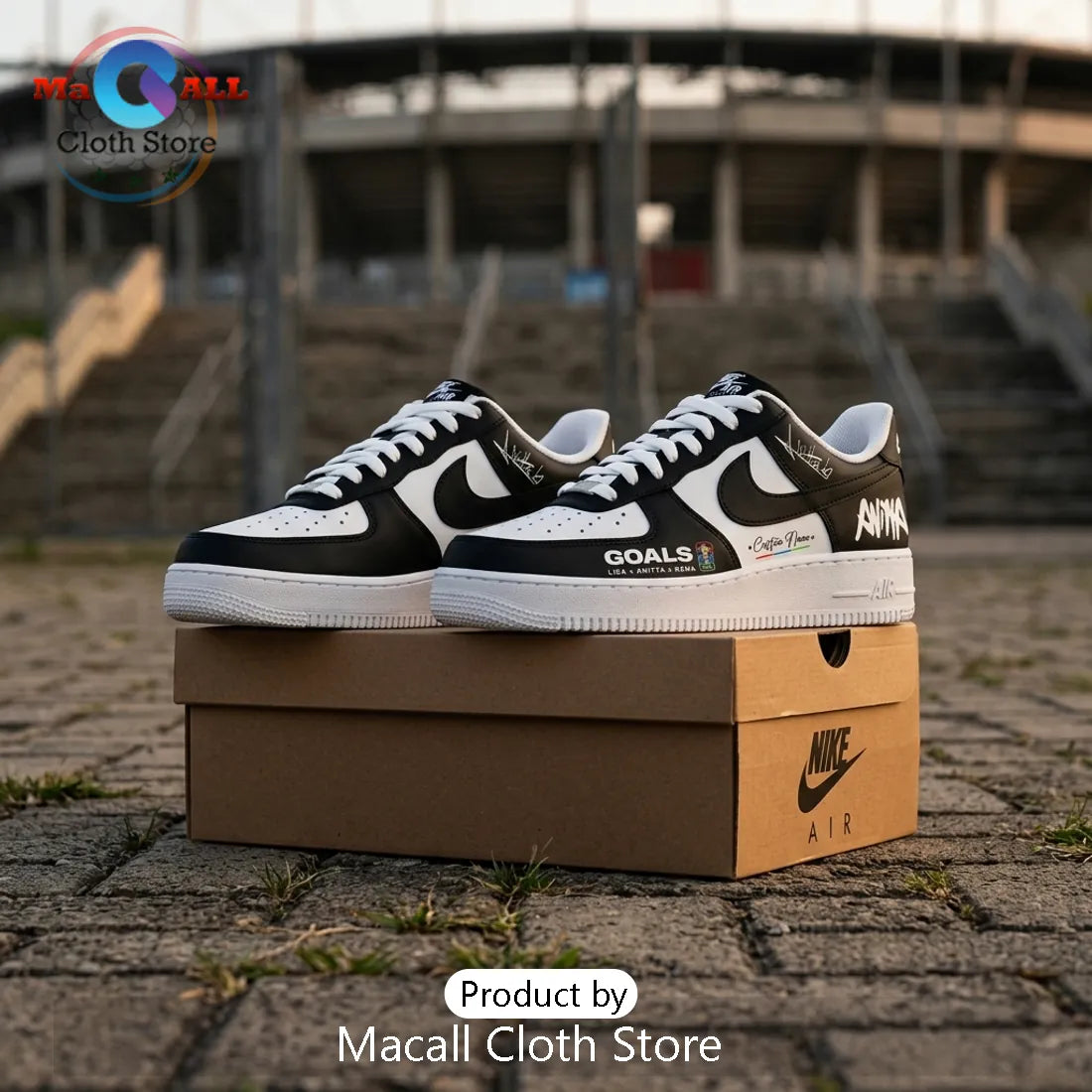 Anitta Goals FIFA World Cup 2026 Collaboration Custom Air Force 1 Shoes