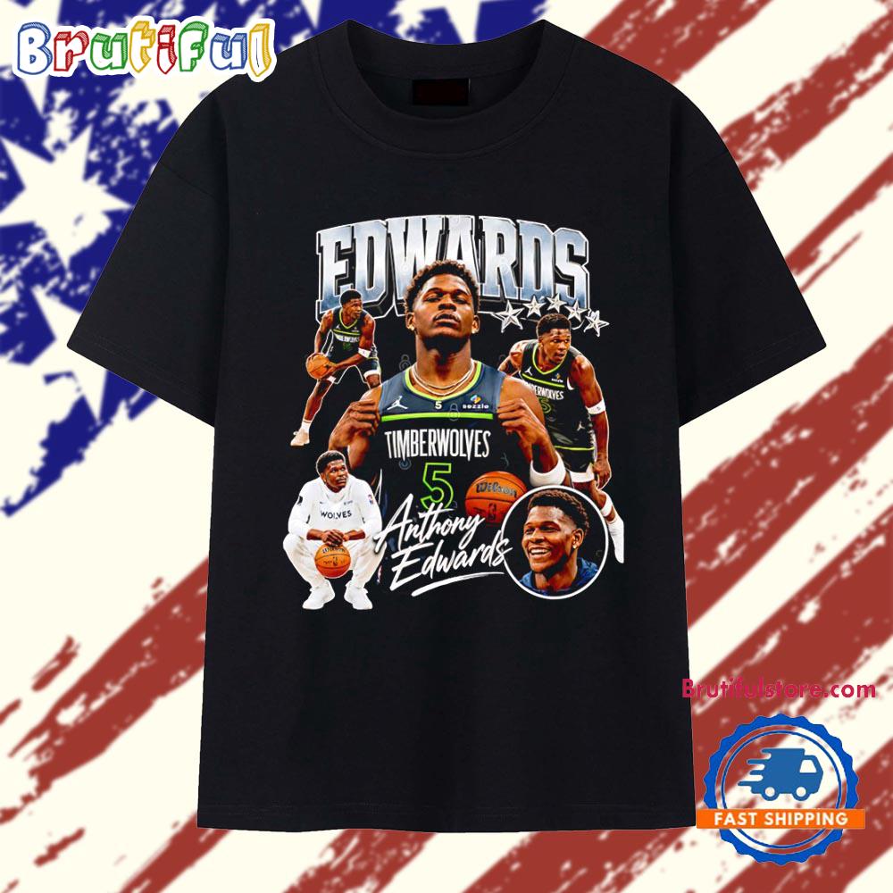 Anthony Edwards Minnesota Timberwolves T Shirt