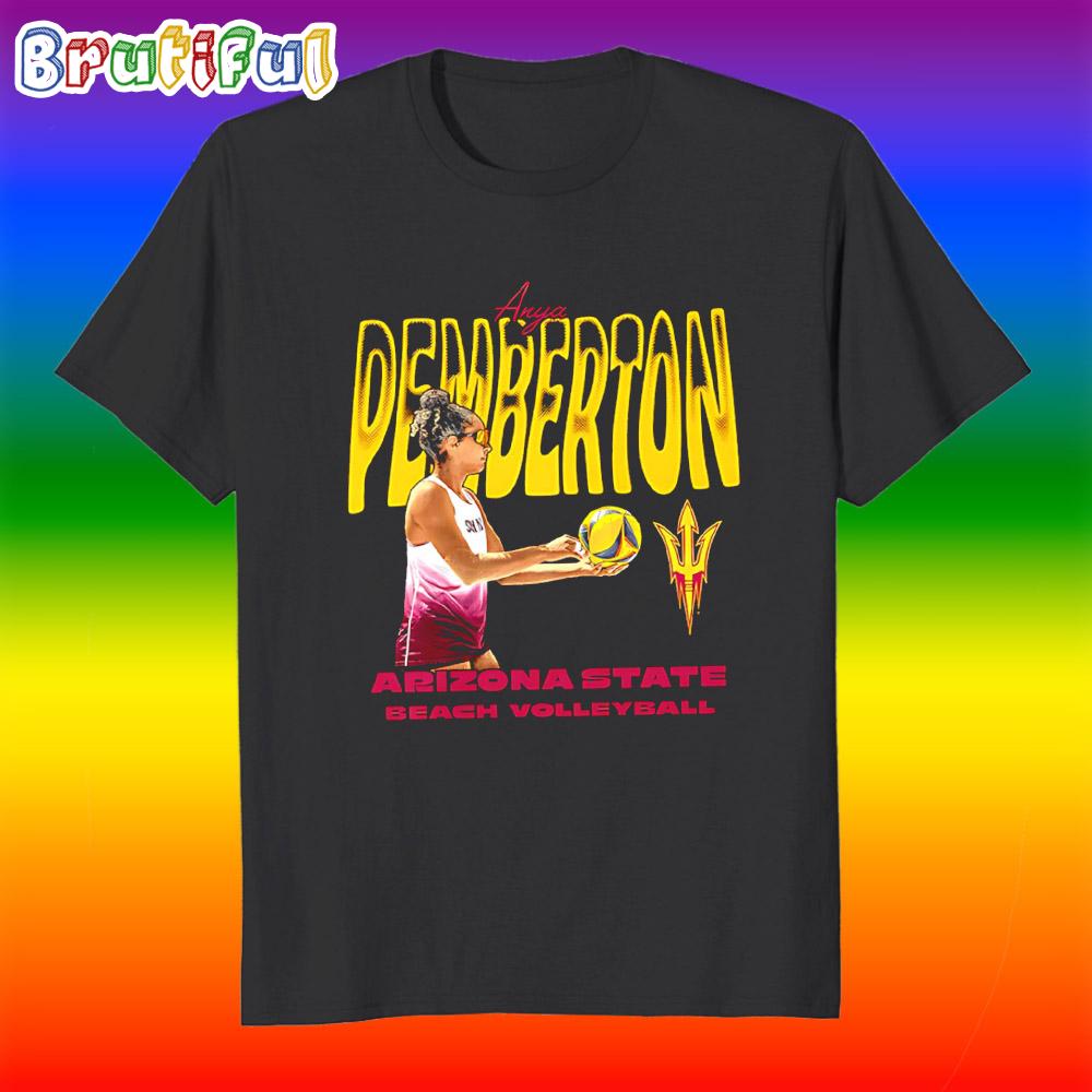 Anya Pemberton Arizona State Volleyball Illustrated T Shirt