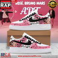 APT Bruno Mars x Ros? Limited Edition Air Force 1 Running Sneakers