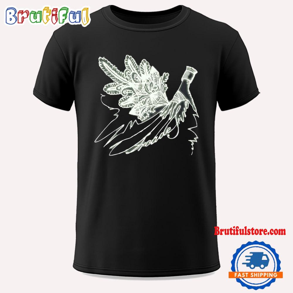 Arcade Fire Black Funeral Glow In The Dark Funeral 20 Shows T Shirt