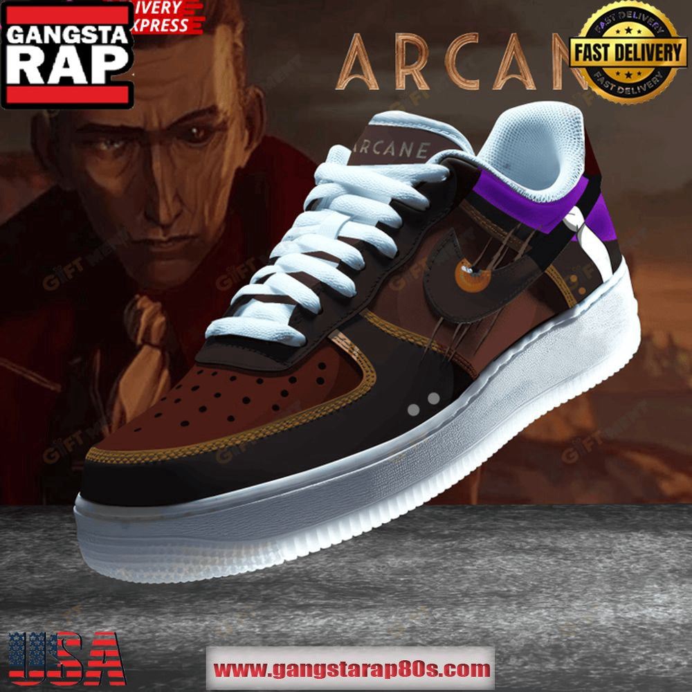 Arcane Silco Limited Edition Air Force 1 Shoes Running Sneakers