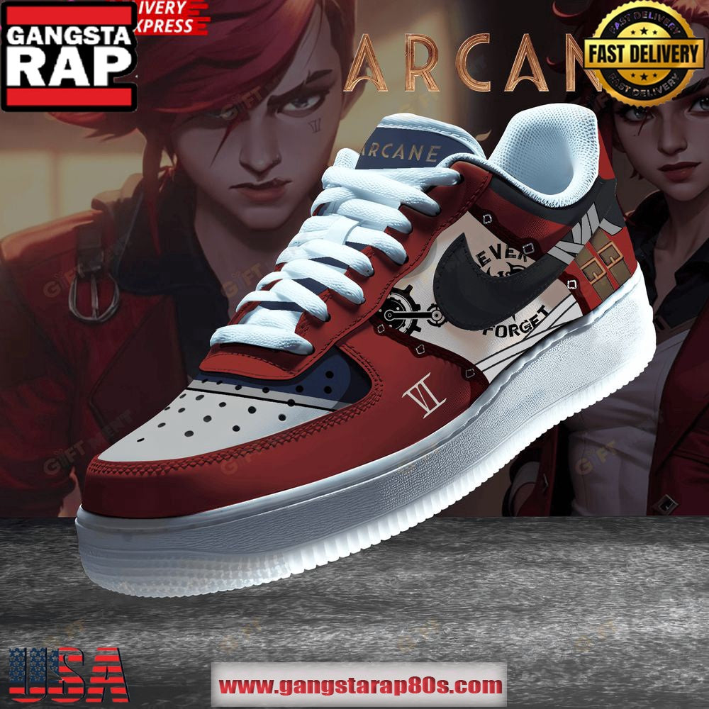 Arcane Vi Limited Edition Air Force 1 Shoes Running Sneakers