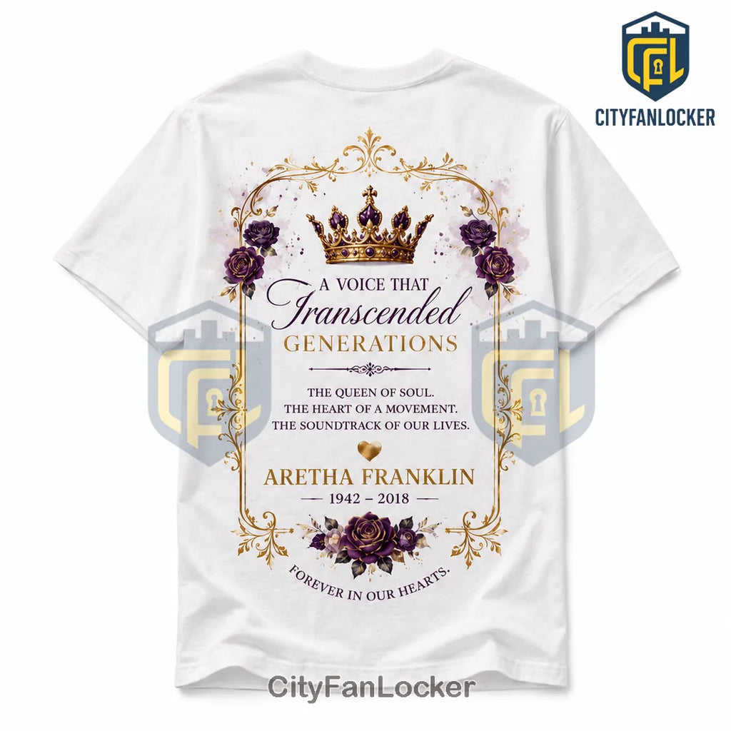Aretha Franklin Queen Of Soul Soft Cotton Shirt