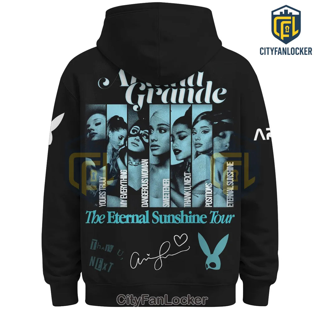 Ariana Grande Eternal Sunshine Tour Black Hoodie 2026