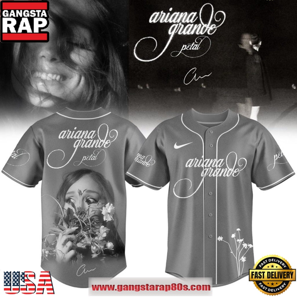 Ariana Grande New Album Petal 2026 Special Baseball Jersey
