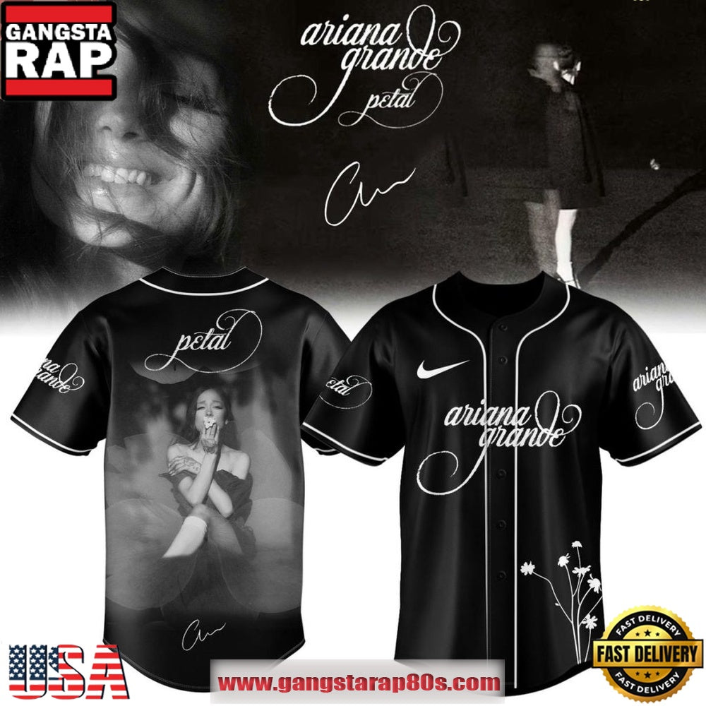 Ariana Grande New Album Petal 2026 Version Baseball Jersey